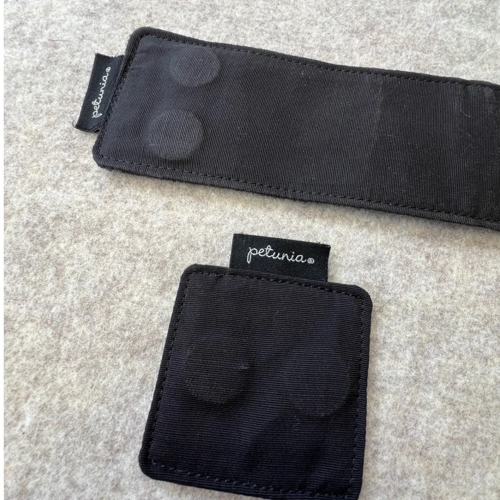 Petunia Pickle Bottom Boxy Backpack Magnetic Closure Kit Black Excellent Hook